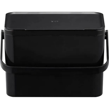 EKO 4 л черен кош за органични отпадъци eko europe модел deco