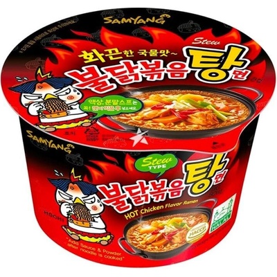 Samyang Buldak Stew Type Bowl štipľavé kuracie rezance v miske 120 g