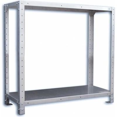 Biedrax Nerezový regál gastro 50 x 76 x 120 cm, 2 police x 100 kg