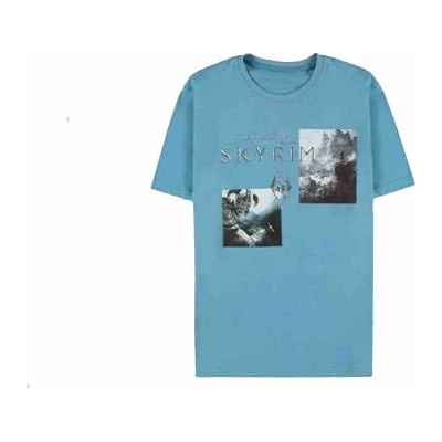 Elder Scrolls V Skyrim T-Shirt blue
