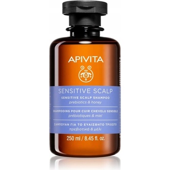 Apivita Sensitive Scalp Shampoo posilující šampon pro citlivou pokožku hlavy 250 ml