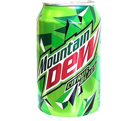 Mountain Dew plech 330 ml