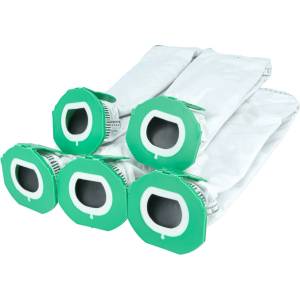 VHBW Торбички за прахосмукачка Vorwerk Kobold VK7 / VK7s, микрофибърен, 5 бр (889006058)