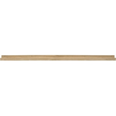 vtwonen Стенен рафт за снимки от масивен дъб естествен 170 cm Photoframe - vtwonen (370078)