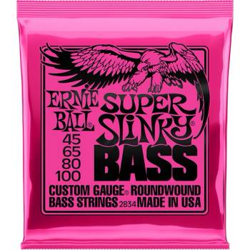 Ernie Ball 2834 Super Slinky, Струни за електрическа китара 45-100 (Super Slinky 45-100)