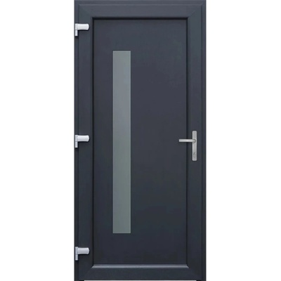 ASKO Vigo antracit sklo satinato levé 98 x 208 cm – Sleviste.cz