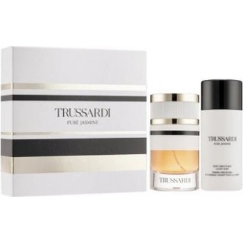 Trussardi Комплект за жени Trussardi Pure Jasmine - Eau de Parfum 60 мл + Лосион за тяло 100 мл