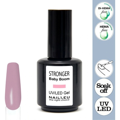 Baby Boom Stronger Uv Led gel Builder In A Bottle 15 ml