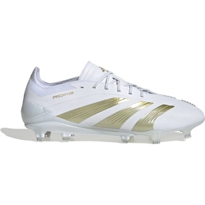 Adidas Футболни бутонки adidas Predator Elite Firm Ground Football Boots - White/Gold/Wht
