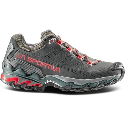 La Sportiva Дамски мултиспорт обувки La Sportiva Women's Ultra Raptor II Leather Wide GTX Multisport shoes - Charcoal / Lollipop - размер 39 (EU) (122-0586-0217)