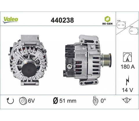 Alternátor VALEO 440238