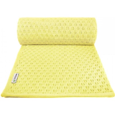 T Tomi Pletená deka summer yellow žlutá