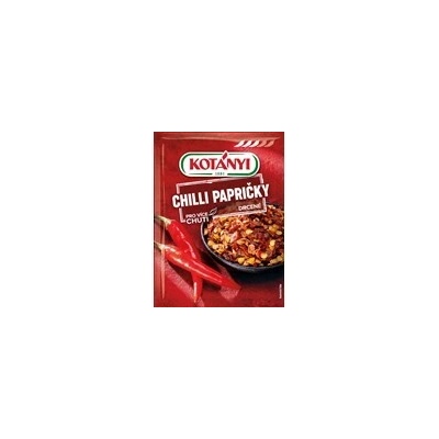 KOTÁNYI Chilli papričky drvené 5 x 8 g