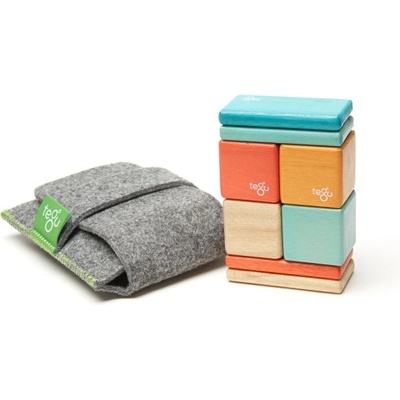 Tegu Magnetická stavebnica travel set Sunset 8 ks