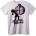 NOONEBRAND Тениска Полунощна романтика - 2XL, Black