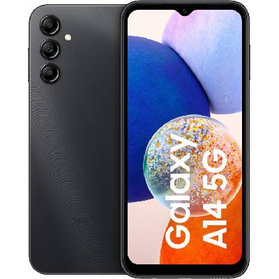 Samsung Galaxy A14 64GB Čierna 6,6" 5G (4GB) DE Model Android SM-A146PZKDEUB