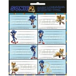 SONIC Ученически етикети Sоnic 2 - 16 броя (775-40046)