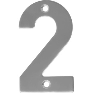 AMIG ЦИФРА 2 6см В БЛИСТЕР ИНОКС (6770)