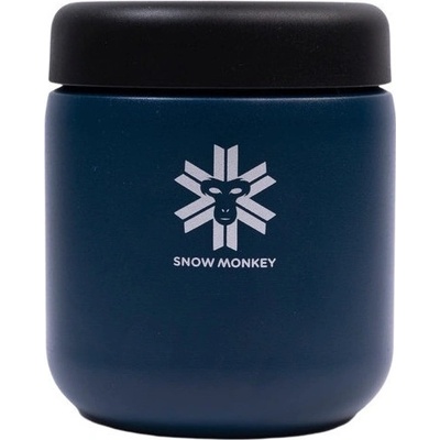 Snow Monkey Foodie Termoska na jedlo Mini tmavo modrá 350 ml