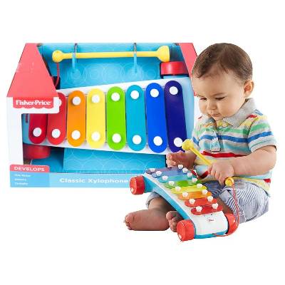Fisher-Price zábavný tahací xylofon CMY09