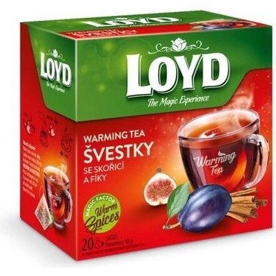 Loyd pyramida Švestky skořice a fíky 20 x 2 g