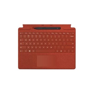 Microsoft Surface Pro Signature Keyboard Red with Slim Pen 2