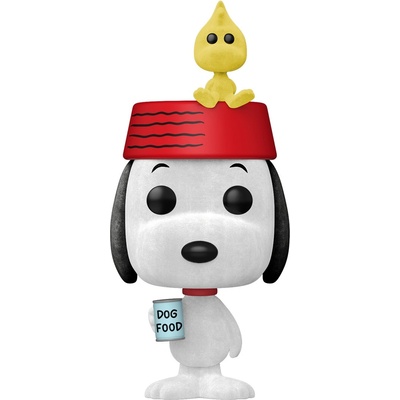 Funko Фигура Funko POP! Animation: Peanuts - Snoopy with Woodstock (Flocked) (Special Edition) #2096 (107322)