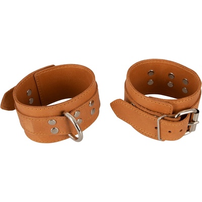 ZADO Leather Wrist Cuffs 2030705 Brown