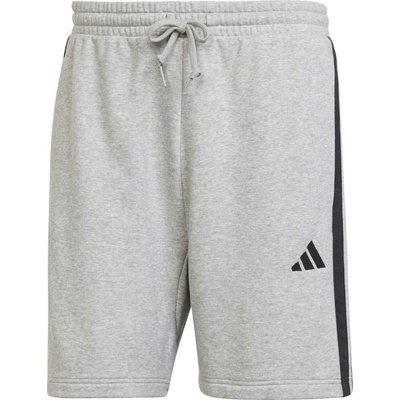 adidas Essentials 3-STRIPES SHORTS sivá čierna