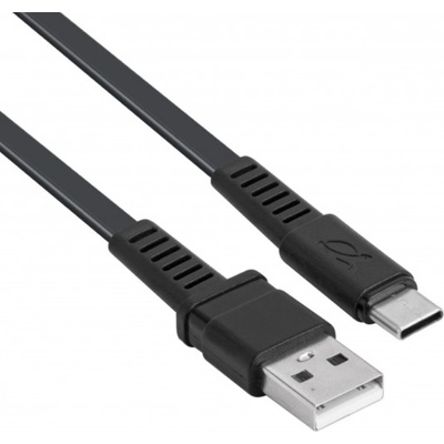 RIVACASE Кабел Rivacase - PS6002BK21, USB-C/USB-A, 2.1 m, черен (PS6002BK21)