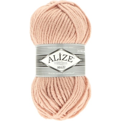 Alize Superlana Maxi 502 svetlo hnedá