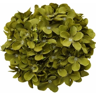 Umelá hortenzia zelená 20 cm