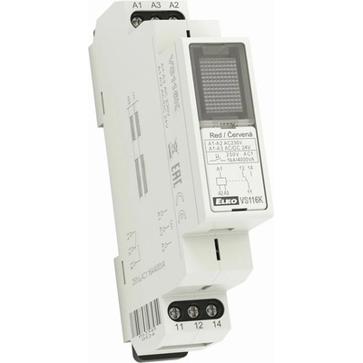 ELKO EP Relé VS116K 1P 16A 230VAC/24VDC bílá