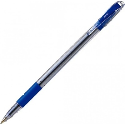 Pentel Химикалка Pentel BK407, син цвят на писане, 0.7 mm, прозрачен (OK27895)