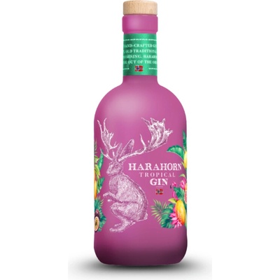 Harahorn Tropical Gin 40% 0,5 l (čistá fľaša)