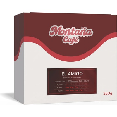 Café Montaña espresso směs 70÷30 mletá 250 g