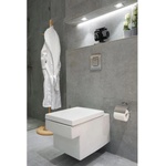 GROHE Cube Ceramic Triple Vortex Комплект за окачване на тоалетна чиния Rimless с PureGuard и капак с плавно затваряне (3924500H+39488000)