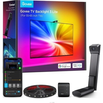 Govee DreamView TV 75-85\&quot; SMART LED podsvícení RGBIC H61993D2