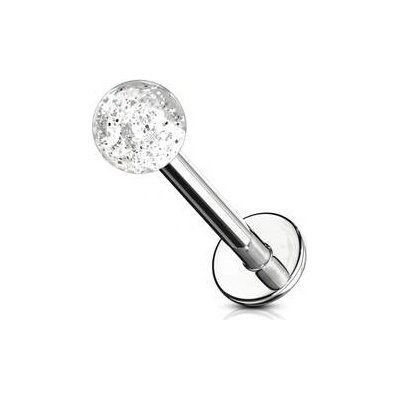 Šperky4U piercing do brady labreta LB01044-W