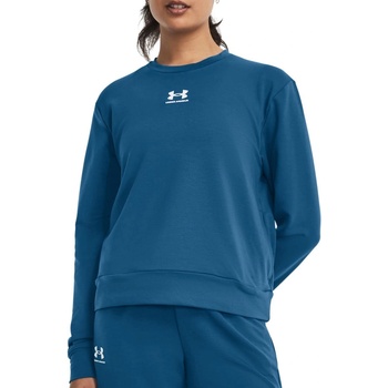 Under Armour Суитшърт Under Armour Rival Terry Crew-BLU 1369856-426 Размер XS