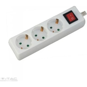 V-TAC 3 Plug 5 m Switch (8763)