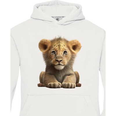 Dětská mikina Lvíče Bílá