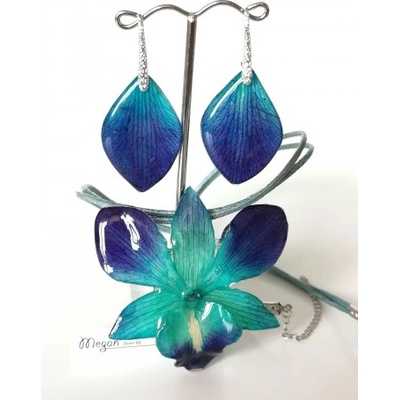 Meganflo Тюркоазено - синя орхидея Дендробиум - 3DeLux