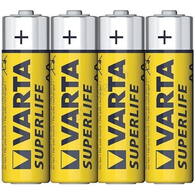 VARTA 2006 - 4 бр. Цинково/въглеродна батерия SUPERLIFE AA 1, 5V (VA0023)