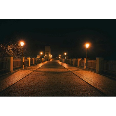 DIMEX ART Флизелинов фототапет красива нощна гледка 375 x 250 см