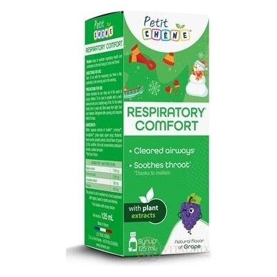 Petit CHENE RESPIRATORY COMFORT dětský sirup s hroznovým aroma 125 ml