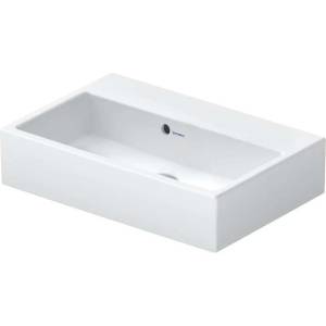 Duravit Vero Air - Умивалник за вграждане 60x40 см, с преливник, без отвор за смесител, бял 2368600028 (2368600028)
