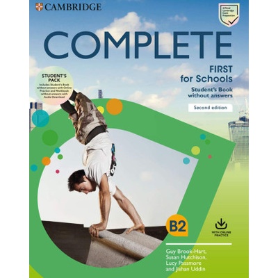 Complete First for Schools Second edition Student's Book Pack SB wo answers w Online Practice and WB wo answers w Audio Download