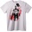 NOONEBRAND Тениска Без Повече Кръв - XS, White