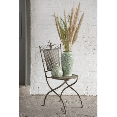 Clayre & Eef Zio - 43 x 45 x 96 cm - Zeleno-hnědá antik